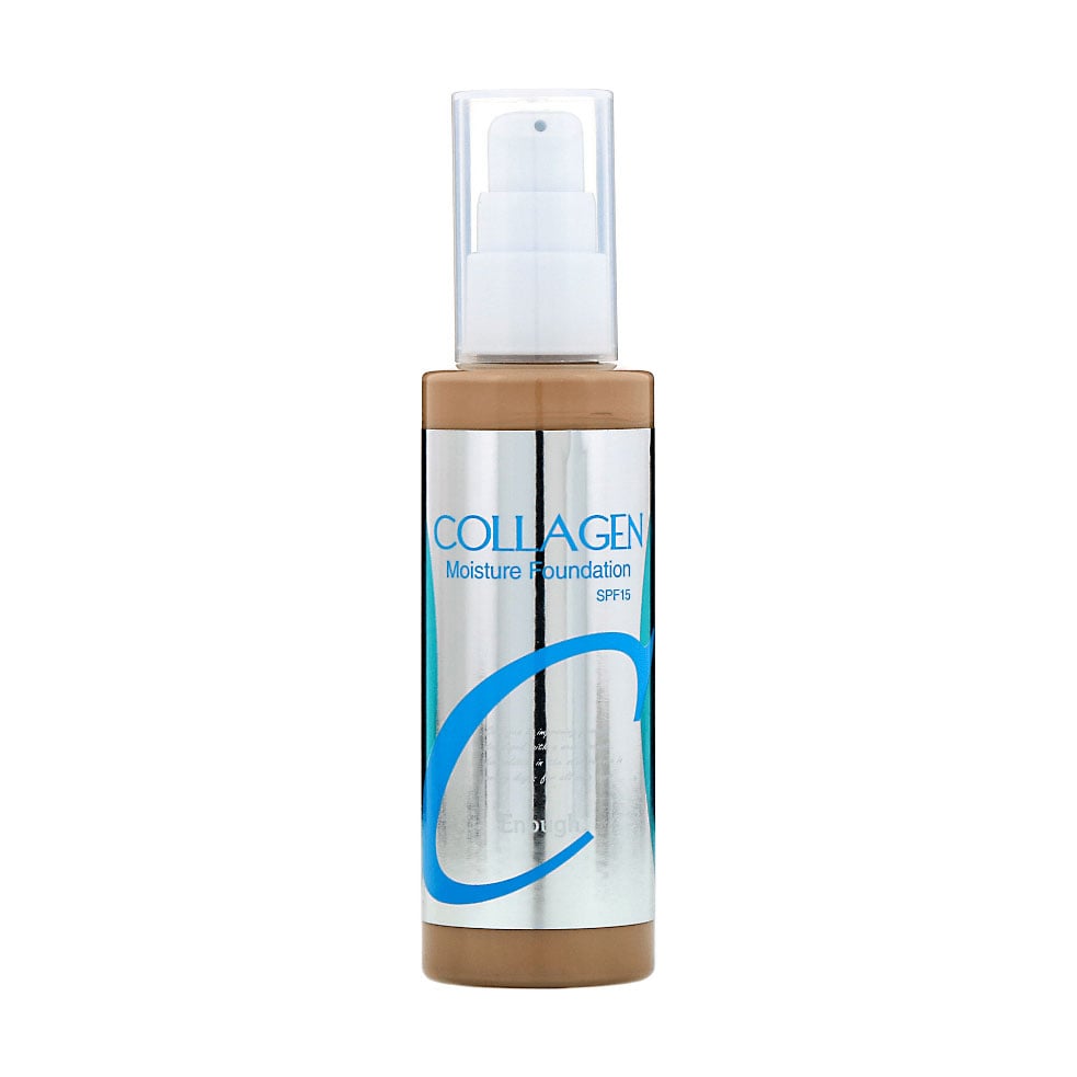 Зволожувальна тональна основа для обличчя Enough Collagen Moisture Foundation SPF 15 з колагеном, тон 21, 100 мл